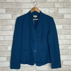 NWT Ann Taylor LOFT Blue Blazer Size 14